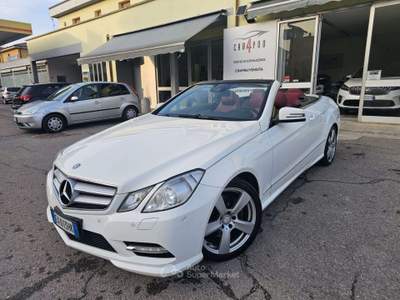 Mercedes-Benz Classe E Classe E 220 CDI - Cabrio Premium, NAVI, AIRSCAF Bianco usata Crevalcore