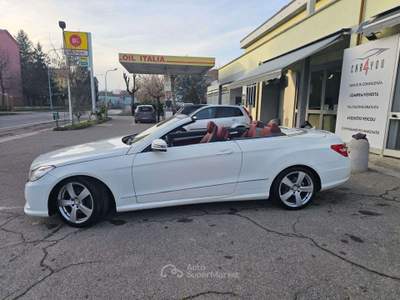 Mercedes-Benz Classe E Classe E 220 CDI - Cabrio Premium, NAVI, AIRSCAF Bianco usata Crevalcore