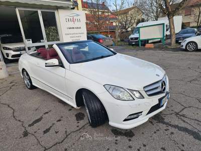 Mercedes-Benz Classe E Classe E 220 CDI - Cabrio Premium, NAVI, AIRSCAF Bianco usata Crevalcore