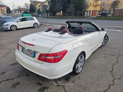 Mercedes-Benz Classe E Classe E 220 CDI - Cabrio Premium, NAVI, AIRSCAF Bianco usata Crevalcore