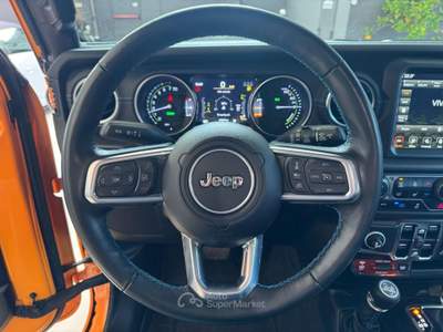 Jeep Wrangler Unlimited 2.0 PHEV ATX 4xe Rubicon Giallo usata Medesano