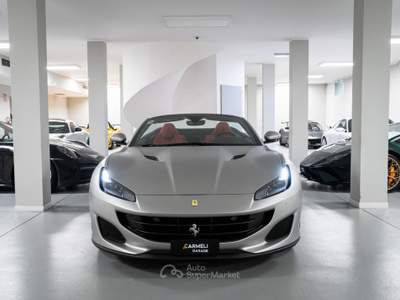 Ferrari Portofino ATELIER -COLORE ORIGINALE-CODINI SCARICO-DISPLAY PASSEGGERO Grigio usata Coccaglio