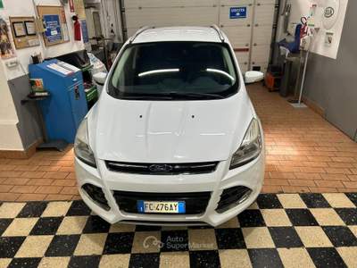Ford Kuga 2.0 TDCI 150 CV S&S 4WD Powershift Titanium EURO6 Bianco usata Melegnano
