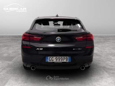 BMW X2 18 d SCR sDrive Steptronic Nero usata Lucca