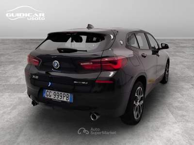 BMW X2 18 d SCR sDrive Steptronic Nero usata Lucca
