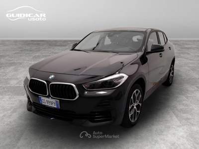 BMW X2 18 d SCR sDrive Steptronic Nero usata Lucca