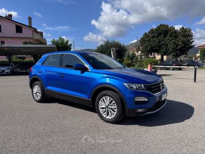 Volkswagen T-Roc VETTURA DEL MERCATO ITALIANO Blu/Azzurro usata SANT'AGATA DE'  GOTI