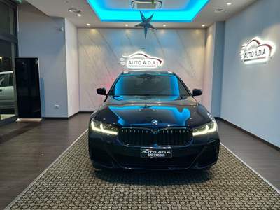 BMW Serie 5 540i 540 540i 48V xDrive Touring Msport Blu/Azzurro usata Prato