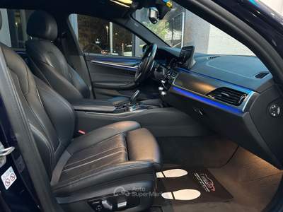 BMW Serie 5 540i 540 540i 48V xDrive Touring Msport Blu/Azzurro usata Prato