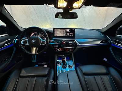 BMW Serie 5 540i 540 540i 48V xDrive Touring Msport Blu/Azzurro usata Prato