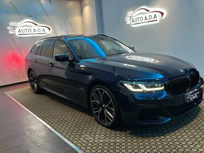 BMW Serie 5 540i 540 540i 48V xDrive Touring Msport Blu/Azzurro usata Prato