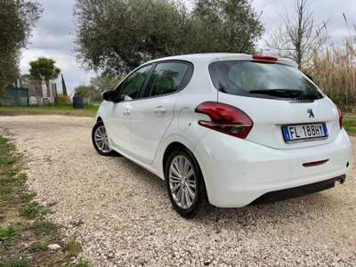 Peugeot 208 Bianco perla, unico proprietario Bianco usata Roma