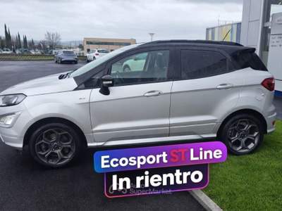 Ford EcoSport 1.0 EcoBoost 100 CV ST-Line Argento usata Civita Castellana