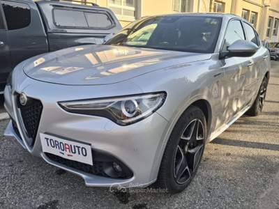 Alfa Romeo Stelvio 2.2 Turbodiesel 210 CV AT8 Q4 Veloce Argento usata Varallo