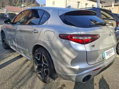Alfa Romeo Stelvio 2.2 Turbodiesel 210 CV AT8 Q4 Veloce Argento usata Varallo