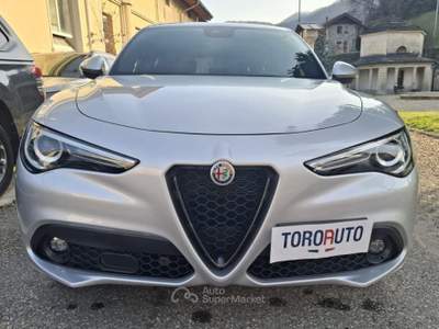 Alfa Romeo Stelvio 2.2 Turbodiesel 210 CV AT8 Q4 Veloce Argento usata Varallo