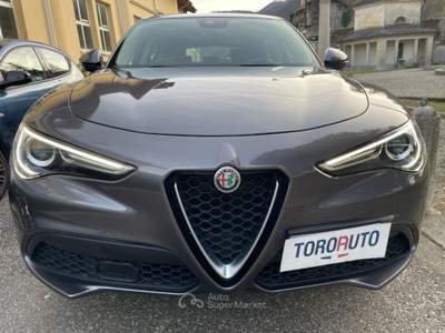 Alfa Romeo Stelvio 2.2 Turbodiesel 190 CV AT8 Q4 Business UNICO PROPR Grigio usata Varallo