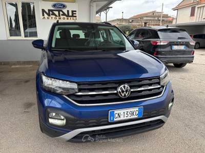 Volkswagen T-Cross 1.0 TSI 95cv STYLE Blu/Azzurro usata Pignataro Maggiore