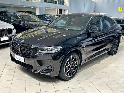 BMW X4 xdrive20d mhev 48V Msport auto Nero usata Palermo