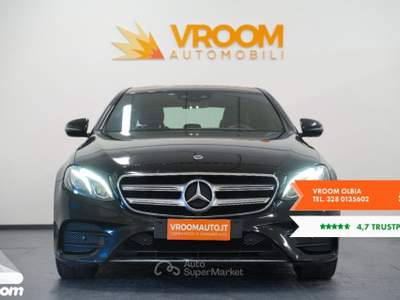 Mercedes-Benz Classe E E 220 d Auto Premium Plus Nero usata Olbia