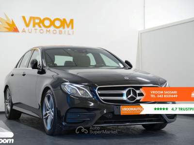 Mercedes-Benz Classe E E 220 d Auto Premium Plus Nero usata Chilivani