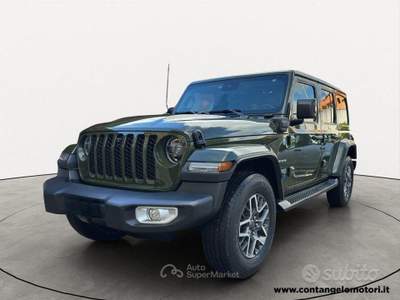 Jeep Wrangler Unlimited 2.0 PHEV ATX 4xe Sahara usata Arzano