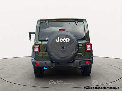 Jeep Wrangler Unlimited 2.0 PHEV ATX 4xe Sahara usata Arzano