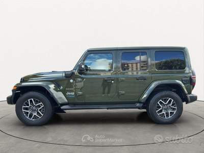 Jeep Wrangler Unlimited 2.0 PHEV ATX 4xe Sahara usata Arzano