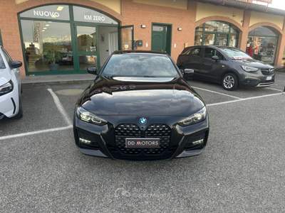 BMW Serie 4 420d 420d 48V xDrive Coupé Msport *PROMO* Nero usata Villanova Canavese