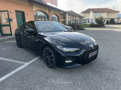 BMW Serie 4 420d 420d 48V xDrive Coupé Msport *PROMO* Nero usata Villanova Canavese