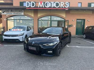 BMW Serie 4 420d 420d 48V xDrive Coupé Msport *PROMO* Nero usata Villanova Canavese