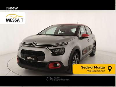 Citroen C3 CITROEN C3 1.2 PureTech 83cv Shine S&S Grigio usata Monza