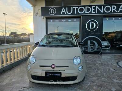 Fiat 500 C 1.2 Lounge#CABRIO#CLIMA AUTOMATICO Beige usata Altamura
