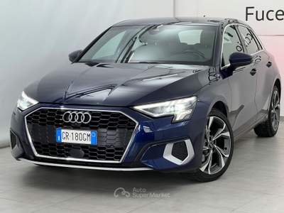 Audi A3 A3 Sportback 30 2.0 tdi Business Advanced s-tronic Blu/Azzurro usata Fucecchio