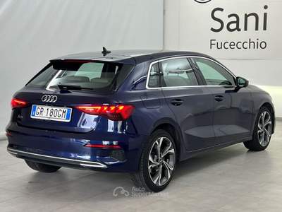 Audi A3 A3 Sportback 30 2.0 tdi Business Advanced s-tronic Blu/Azzurro usata Fucecchio