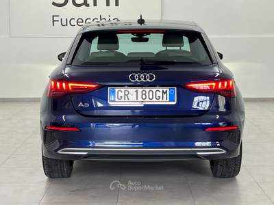 Audi A3 A3 Sportback 30 2.0 tdi Business Advanced s-tronic Blu/Azzurro usata Fucecchio