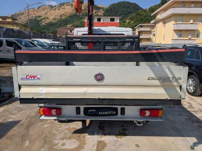 Fiat Ducato Maxi 35 X 2.3 mjt 130cv DOPPIA CABINA! GRU FASSI! Bianco usata Limatola