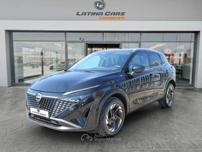 Nissan Qashqai 1.3 mhev N-Connecta 158cv xtronic TETTO PANORAMICO Nero usata Latina