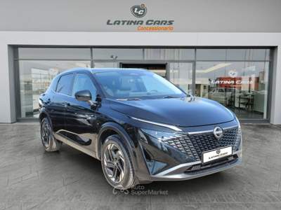 Nissan Qashqai 1.3 mhev N-Connecta 158cv xtronic TETTO PANORAMICO Nero usata Latina
