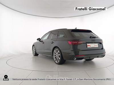 Audi A4 avant 40 2.0 tdi mhev s line edition quattro 204cv s-tronic Nero usata Assago