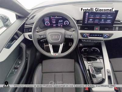 Audi A5 sportback 40 2.0 tdi mhev s line edition quattro 204cv s-tronic Nero usata Assago