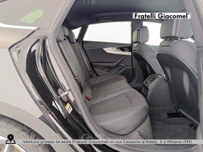 Audi A5 sportback 40 2.0 tdi mhev s line edition quattro 204cv s-tronic Nero usata Assago