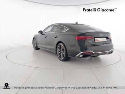 Audi A5 sportback 40 2.0 tdi mhev s line edition quattro 204cv s-tronic Nero usata Assago