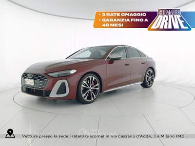 Audi S5 berlina 3.0 tfsi mhev+ quattro 367cv s-tronic Rosso usata Assago