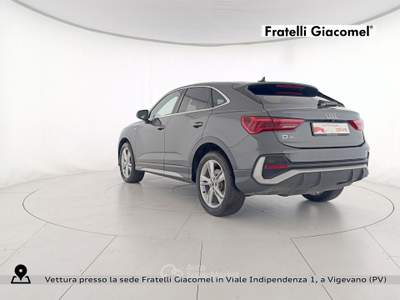 Audi Q3 sportback 40 2.0 tdi s line edition quattro 193cv s-tronic Grigio usata Assago