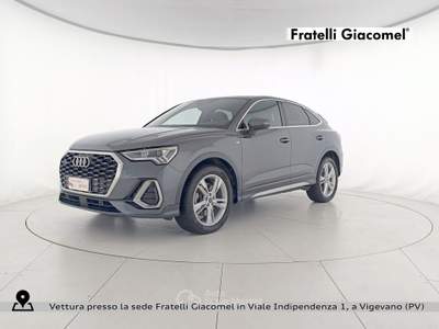 Audi Q3 sportback 40 2.0 tdi s line edition quattro 193cv s-tronic Grigio usata Assago