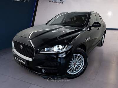 Jaguar F-Pace 2.0d i4 Pure awd 180cv auto my18 Argento usata Perugia