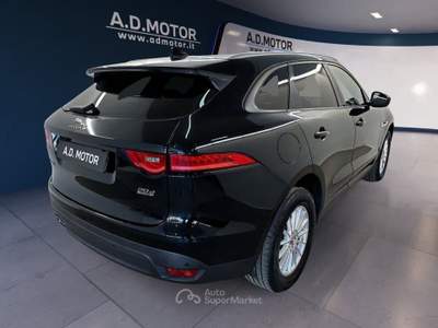 Jaguar F-Pace 2.0d i4 Pure awd 180cv auto my18 Argento usata Perugia