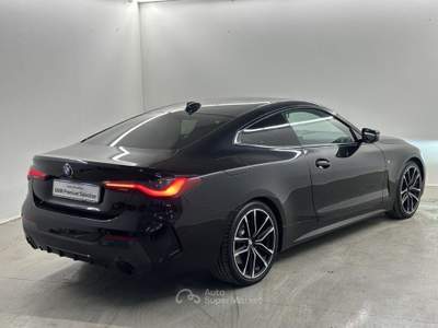 BMW Serie 4 420d 420d Coupe mhev 48V Msport auto Nero usata Perugia