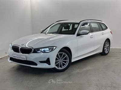 BMW Serie 3 316d 316d Touring mhev 48V Business Advantage auto Bianco usata Perugia